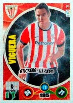 Cromo Borja Viguera - Liga BBVA 2014-2015. Adrenalyn XL - Panini