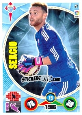 Sticker Sergio Álvarez - Liga BBVA 2014-2015. Adrenalyn XL n. 73 - Panini