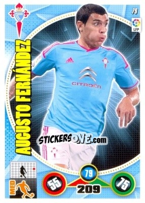 Sticker Augusto Fernández - Liga BBVA 2014-2015. Adrenalyn XL - Panini