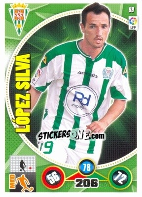 Sticker López Silva - Liga BBVA 2014-2015. Adrenalyn XL n. 99 - Panini