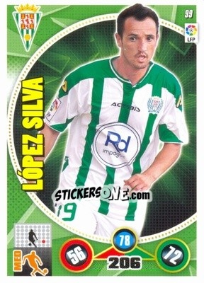 Sticker López Silva - Liga BBVA 2014-2015. Adrenalyn XL - Panini