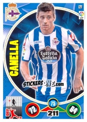 Sticker Roberto Canella - Liga BBVA 2014-2015. Adrenalyn XL - Panini