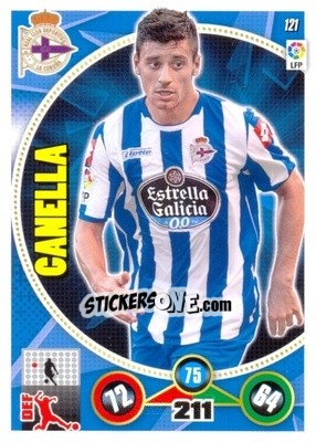 Cromo Roberto Canella - Liga BBVA 2014-2015. Adrenalyn XL - Panini