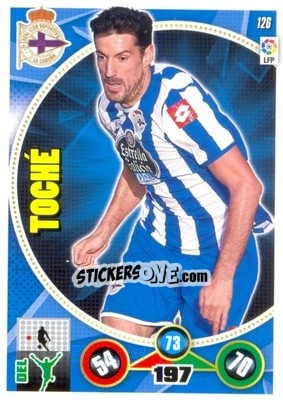Sticker Toché - Liga BBVA 2014-2015. Adrenalyn XL n. 126 - Panini