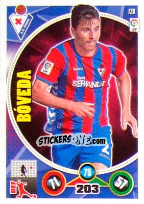 Sticker Eneko Bóveda - Liga BBVA 2014-2015. Adrenalyn XL n. 128 - Panini