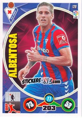 Sticker Raúl Albentosa - Liga BBVA 2014-2015. Adrenalyn XL - Panini