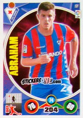 Cromo Abraham Minero - Liga BBVA 2014-2015. Adrenalyn XL - Panini