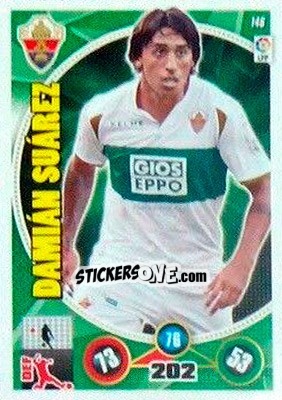 Sticker Damián Suárez - Liga BBVA 2014-2015. Adrenalyn XL - Panini