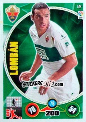 Sticker David Lombán - Liga BBVA 2014-2015. Adrenalyn XL n. 147 - Panini