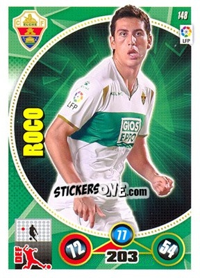 Sticker Enzo Roco - Liga BBVA 2014-2015. Adrenalyn XL n. 148 - Panini