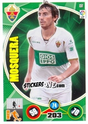 Sticker Pedro Mosquera - Liga BBVA 2014-2015. Adrenalyn XL n. 151 - Panini