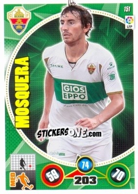 Cromo Pedro Mosquera - Liga BBVA 2014-2015. Adrenalyn XL - Panini