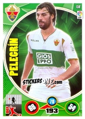 Sticker Sergio Pelegrín - Liga BBVA 2014-2015. Adrenalyn XL - Panini