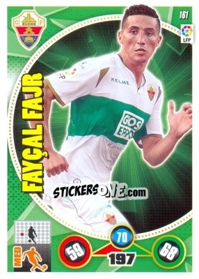 Sticker Fayçal Fajr - Liga BBVA 2014-2015. Adrenalyn XL n. 161 - Panini