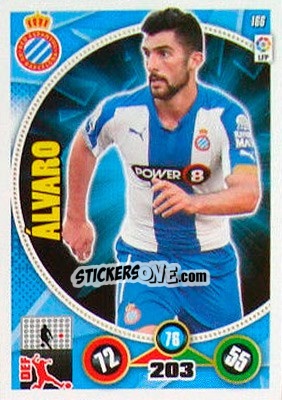 Sticker Álvaro González - Liga BBVA 2014-2015. Adrenalyn XL n. 166 - Panini
