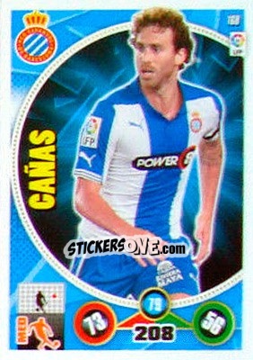 Sticker Cañas - Liga BBVA 2014-2015. Adrenalyn XL n. 168 - Panini