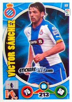 Sticker Víctor Sánchez - Liga BBVA 2014-2015. Adrenalyn XL n. 169 - Panini