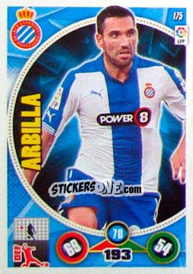 Sticker Anaitz Arbilla - Liga BBVA 2014-2015. Adrenalyn XL n. 175 - Panini