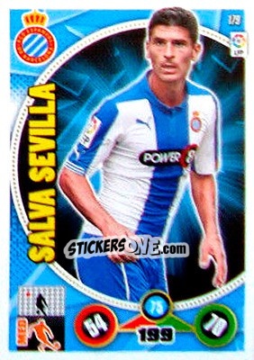 Figurina Salva Sevilla - Liga BBVA 2014-2015. Adrenalyn XL - Panini