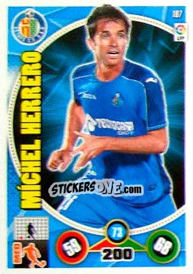 Figurina Míchel Herrero - Liga BBVA 2014-2015. Adrenalyn XL - Panini