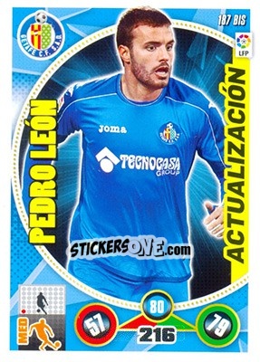 Sticker Pedro León - Liga BBVA 2014-2015. Adrenalyn XL - Panini