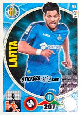 Sticker Lafita - Liga BBVA 2014-2015. Adrenalyn XL n. 189 - Panini
