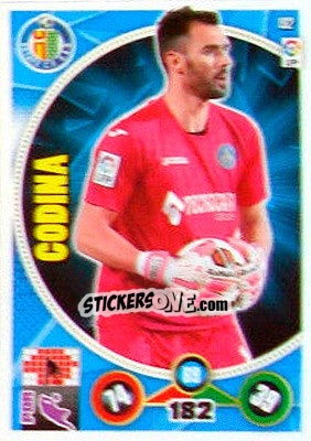 Figurina Jordi Codina - Liga BBVA 2014-2015. Adrenalyn XL - Panini