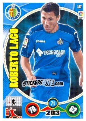 Sticker Roberto Lago - Liga BBVA 2014-2015. Adrenalyn XL - Panini