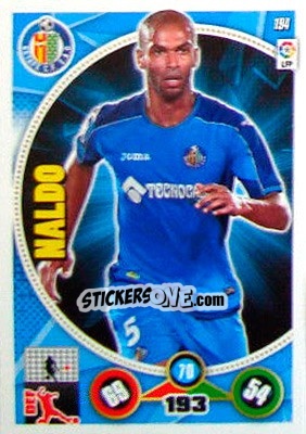 Sticker Naldo - Liga BBVA 2014-2015. Adrenalyn XL n. 194 - Panini