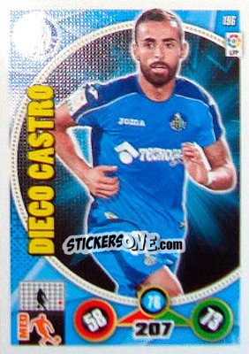 Sticker Diego Castro - Liga BBVA 2014-2015. Adrenalyn XL - Panini