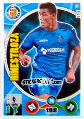 Sticker Fredy Hinestroza - Liga BBVA 2014-2015. Adrenalyn XL n. 197 - Panini