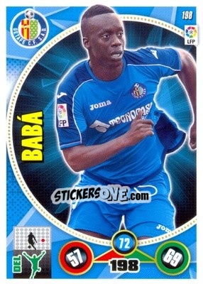 Sticker Baba Diawara - Liga BBVA 2014-2015. Adrenalyn XL n. 198 - Panini