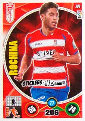 Figurina Rubén Rochina - Liga BBVA 2014-2015. Adrenalyn XL - Panini