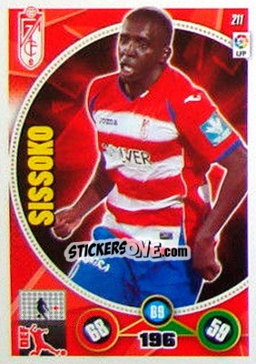 Figurina Abdoul Sissoko - Liga BBVA 2014-2015. Adrenalyn XL - Panini