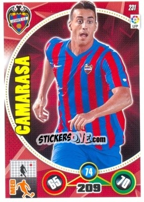 Sticker Víctor Camarasa - Liga BBVA 2014-2015. Adrenalyn XL n. 231 - Panini