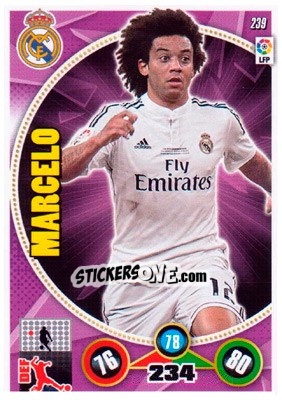 Cromo Marcelo - Liga BBVA 2014-2015. Adrenalyn XL - Panini