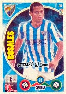 Sticker Roberto Rosales - Liga BBVA 2014-2015. Adrenalyn XL n. 254 - Panini