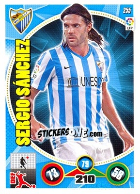 Sticker Sergio Sánchez - Liga BBVA 2014-2015. Adrenalyn XL n. 255 - Panini