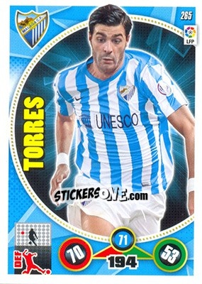 Sticker Miguel Torres - Liga BBVA 2014-2015. Adrenalyn XL n. 265 - Panini