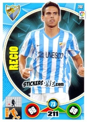 Sticker Recio - Liga BBVA 2014-2015. Adrenalyn XL n. 266 - Panini