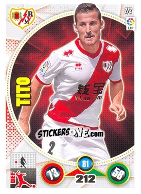 Figurina Tito - Liga BBVA 2014-2015. Adrenalyn XL - Panini