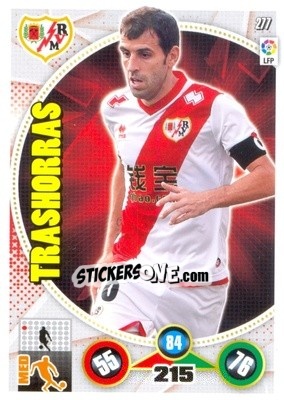 Cromo Roberto Trashorras - Liga BBVA 2014-2015. Adrenalyn XL n. 277 - Panini