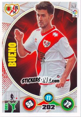 Sticker Alberto Bueno - Liga BBVA 2014-2015. Adrenalyn XL n. 280 - Panini
