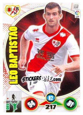 Sticker Léo Baptistão - Liga BBVA 2014-2015. Adrenalyn XL n. 281 - Panini