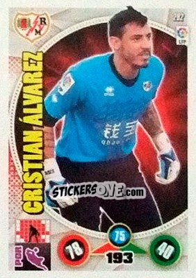 Sticker Cristian Álvarez - Liga BBVA 2014-2015. Adrenalyn XL n. 282 - Panini