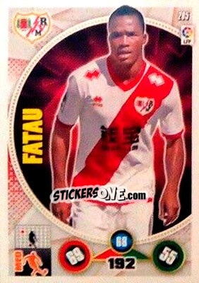 Sticker Mohammed Fatau - Liga BBVA 2014-2015. Adrenalyn XL n. 285 - Panini