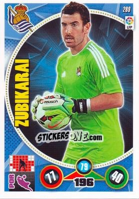 Sticker Eñaut Zubikarai - Liga BBVA 2014-2015. Adrenalyn XL - Panini