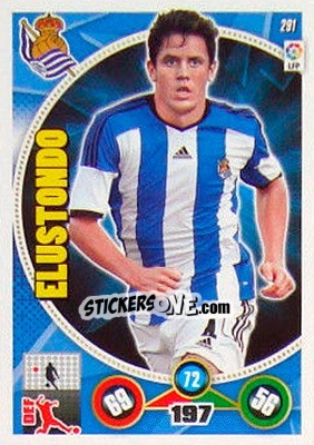 Sticker Gorka Elustondo - Liga BBVA 2014-2015. Adrenalyn XL n. 291 - Panini