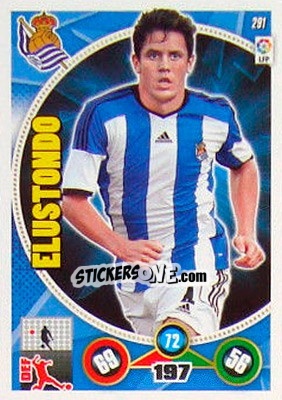 Figurina Gorka Elustondo - Liga BBVA 2014-2015. Adrenalyn XL - Panini