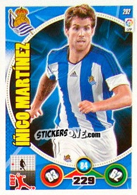 Sticker Iñigo Martínez - Liga BBVA 2014-2015. Adrenalyn XL n. 292 - Panini
